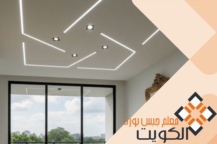 ديكورات اسقف بدون جبس